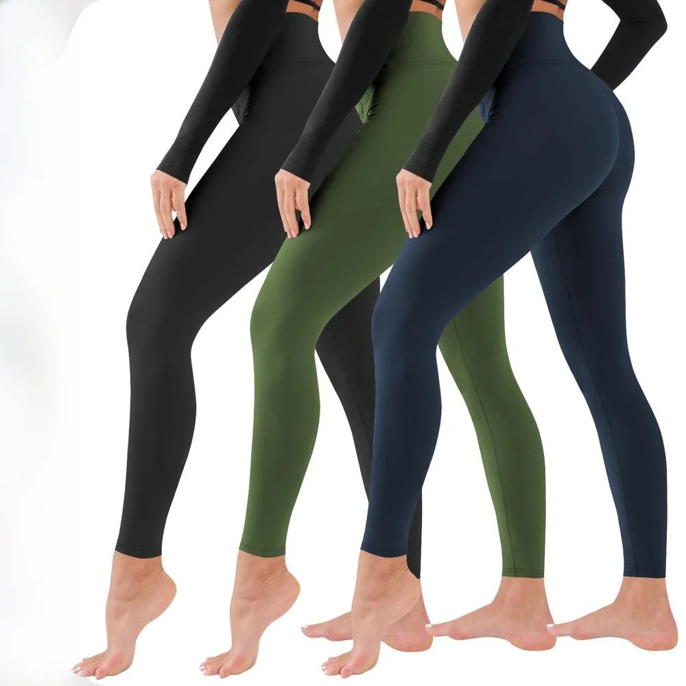 High Waist Yoga Pants Women's High Elastic Slimming Sports Tight Base Layer Pants Abdomen Shaping Fitness Trousers