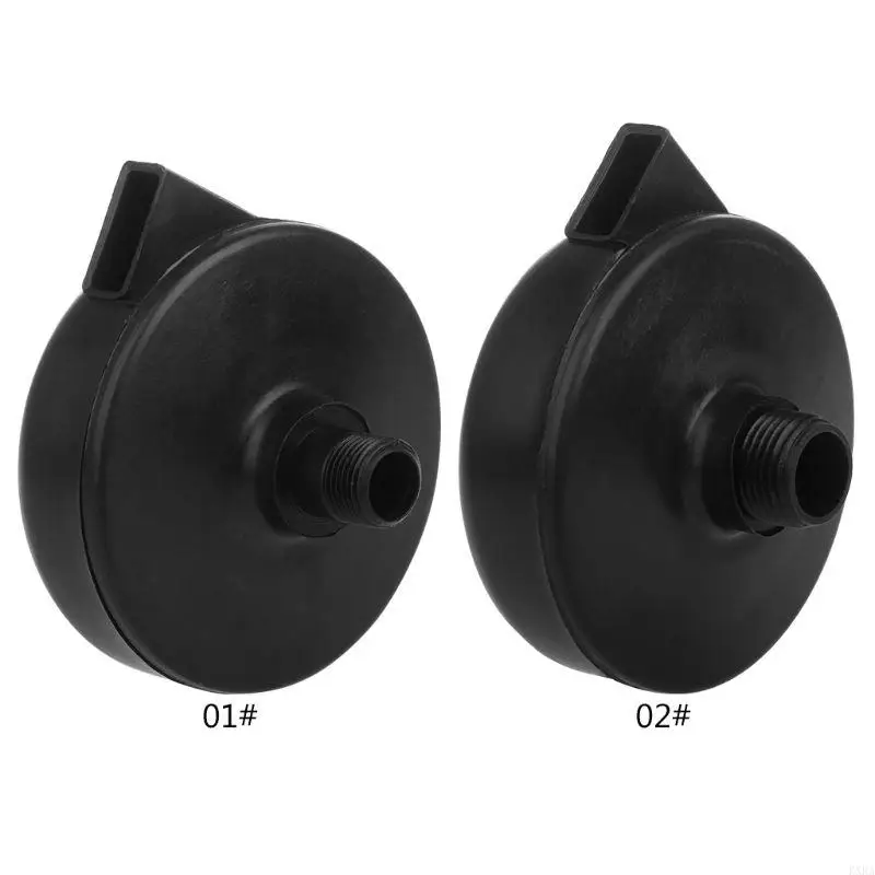 KXRA 16/20 mm nhựa đen nam có ren ren ren autle bộ lọc không khí