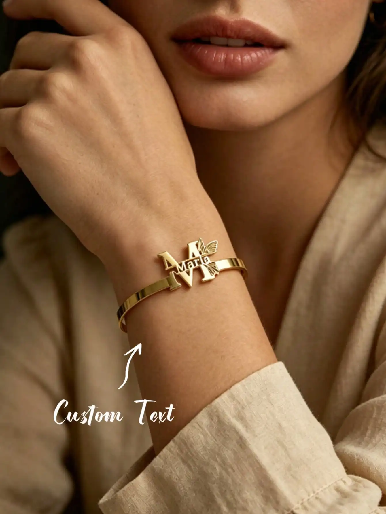 Customizable Stainless Steel Bracelets Personalized in Multiple Styles for Daily Wear Ideal Valentine's Day Gifts