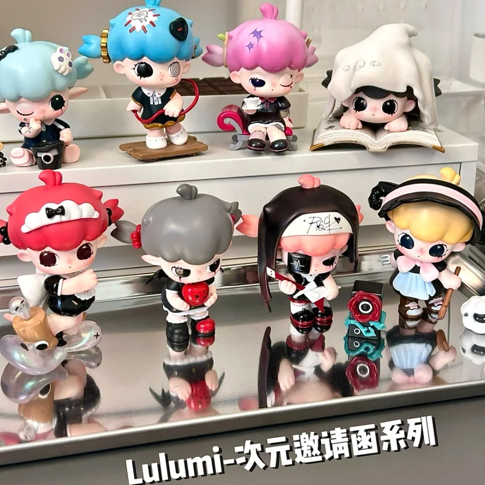 

Lulumi Dimension Приглашение Письмо V1 Серия Слепая коробка Коллекционное настольное украшение Статуя из ПВХ Сюрприз Таинственный модный подарок