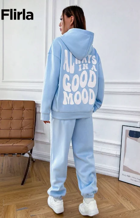 

2025 г. Женская повседневная толстовка с итальянской тематикой, спортивные брюки, длинный брючный костюм, пуловер с длинными рукавами, женский костюм с мультяшным принтом