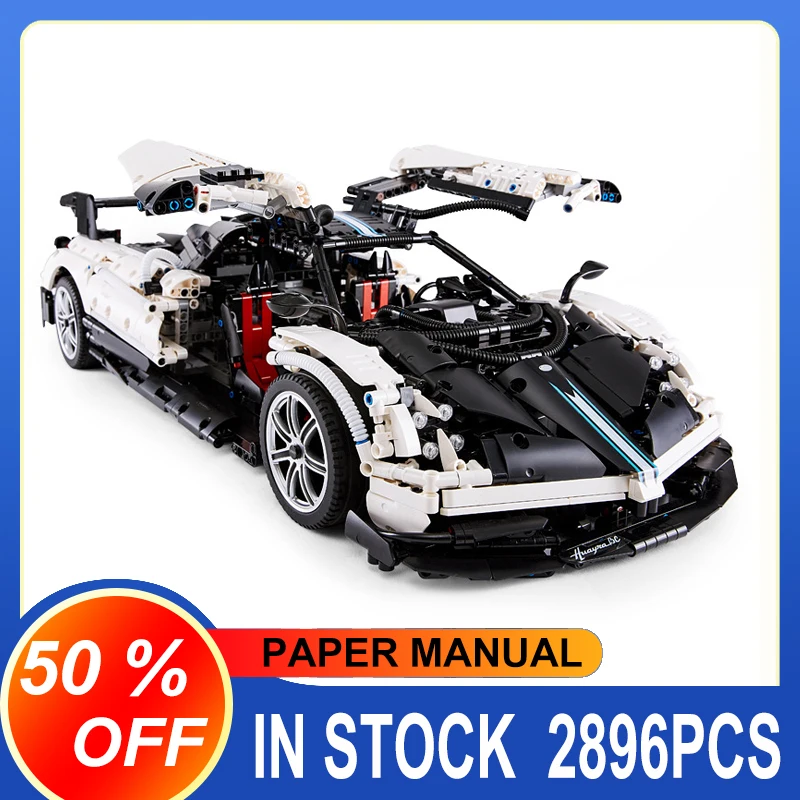 

RASTAR 97910 97900 New Super SportsCar 2896pcs Building Blocks Bricks Puzzle Toy Birthday Gifts For Boy