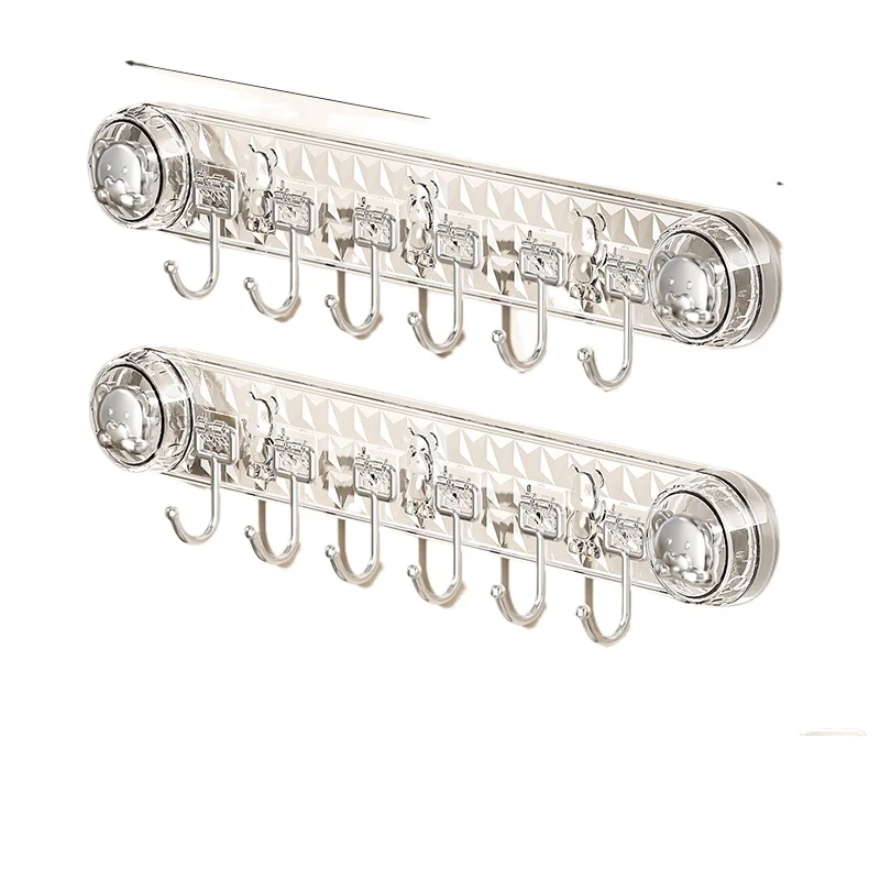 

Suction cups, light luxury, non-marking, powerful kitchen hooks, vacuum no-punching spatulas, spoons, row hooks, shelves