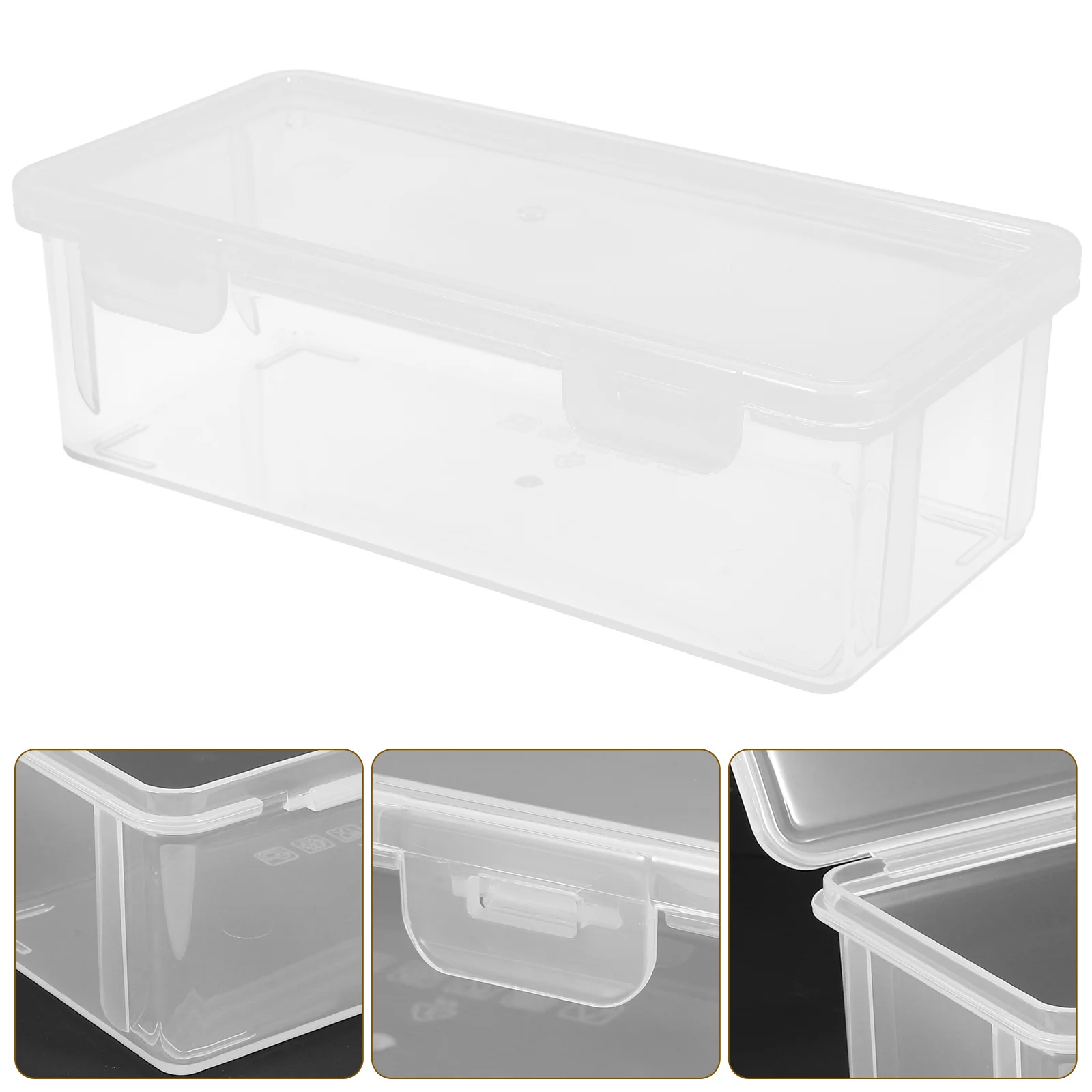 

2 Pcs Air Tight Loaf Container Bread Containers Storage PP Food Breadbox Homemade