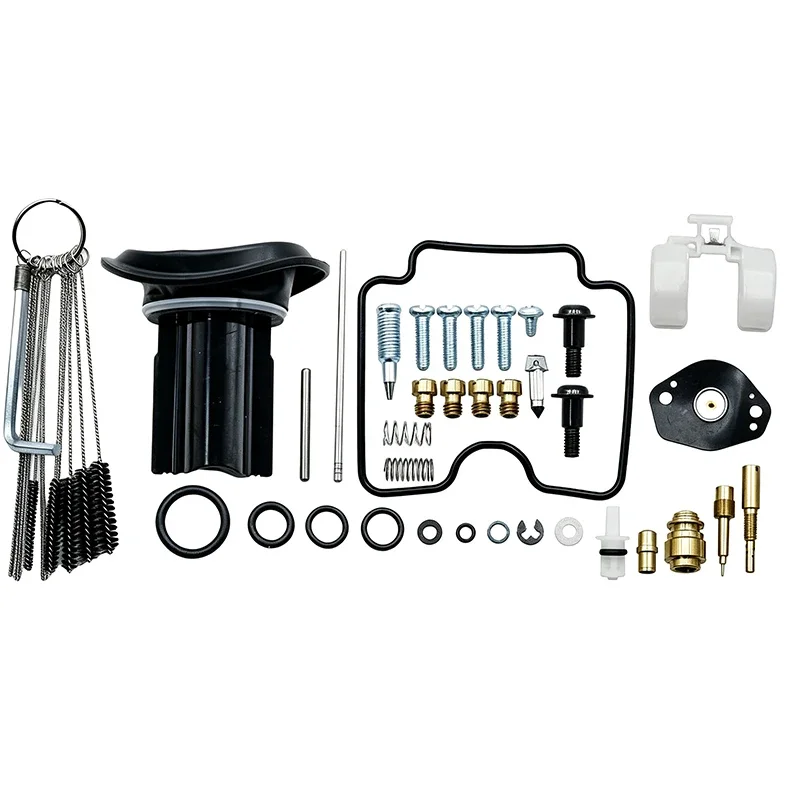 Carb Overhaul Kit For Yamaha V‑Star XVS1100 DragStar 1999‑2011 Carburetor Rebuild Repair Kit Vacuum Diaphragm & Float Motorcycle