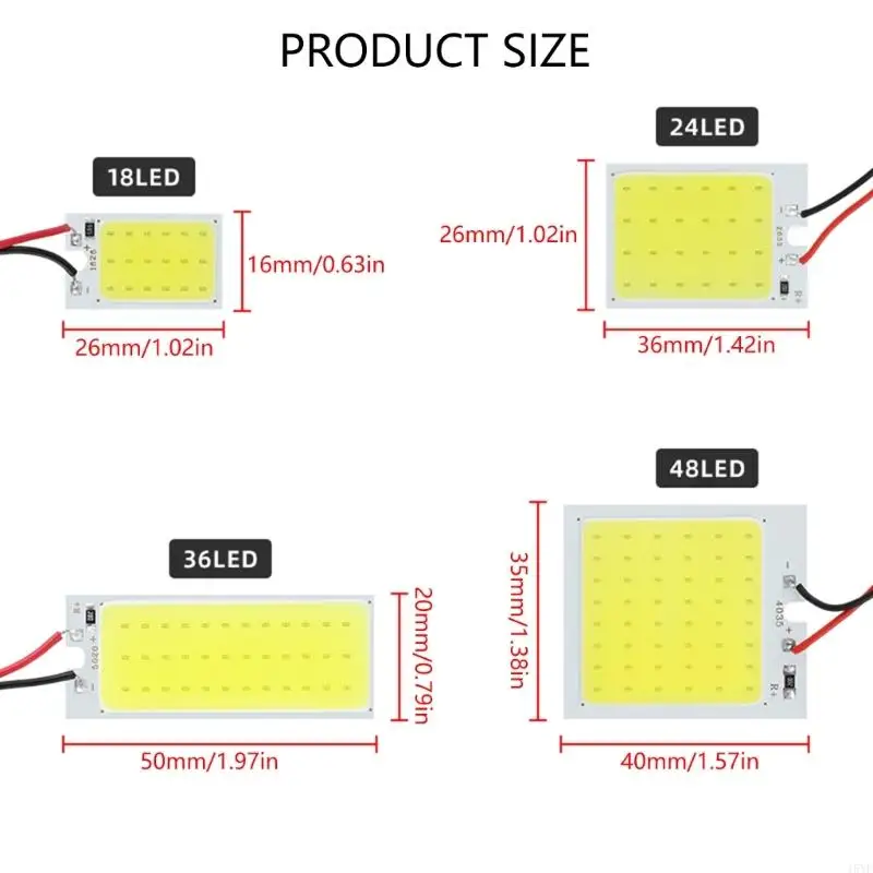 Quick Installation Easily Setup LED Cargo Light LED Panel Dome Light Aluminum Substrate Texture for Car Trunk