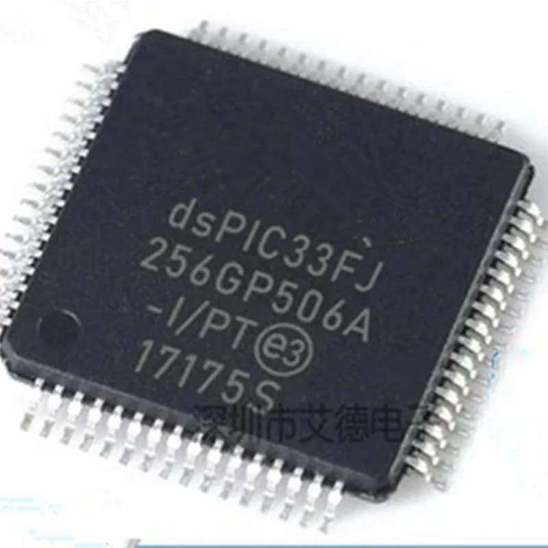 DSPIC33FJ256GP506-I/PT DSPIC33FJ256GP506 qfp64 1 pz