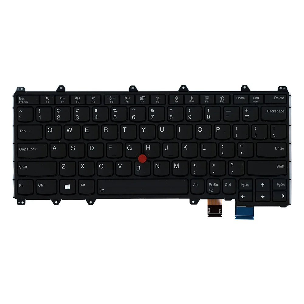 New For Lenovo ThinkPad Yoga 370 Laptop Keyboard Internal English Black Non_Backlight FRU:01EN386