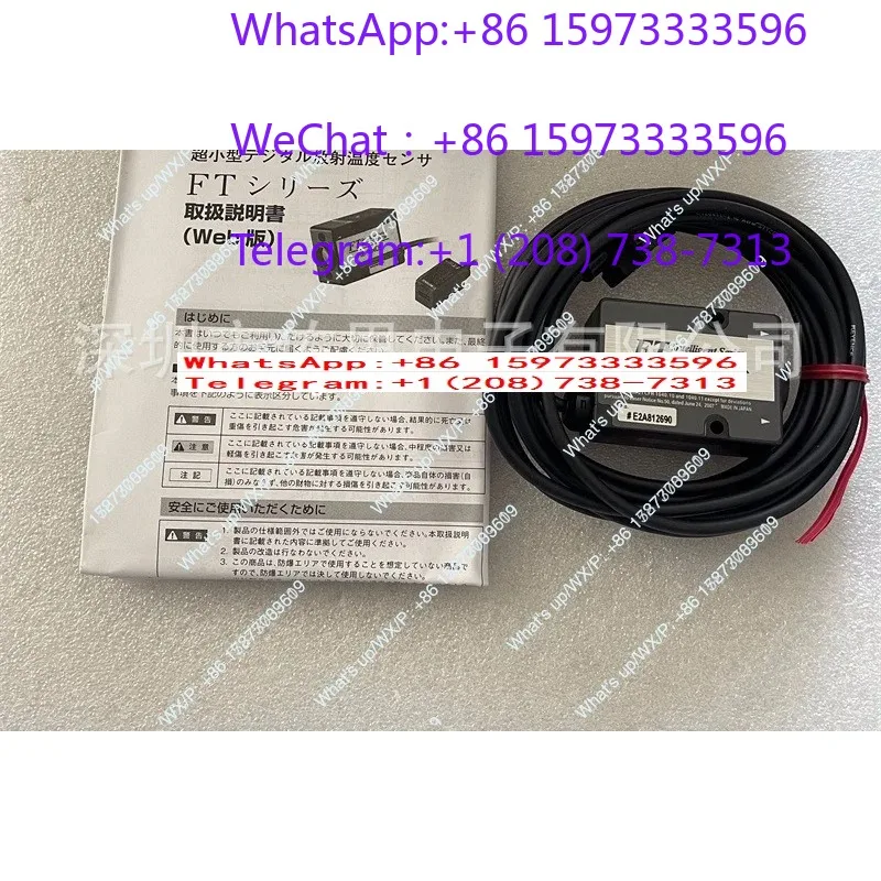 FT-H30 Digital Non-contact Infrared Temperature Sensor Head Mid & Low Temp Long Distance Type Dual Aiming Precision Thermometer