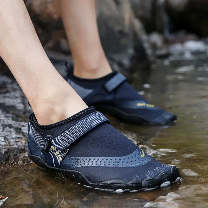 Men's and women's snorkeling shoes Wading beach diving shoes Swimming fitness cycling Mountaineering five-finger shoes