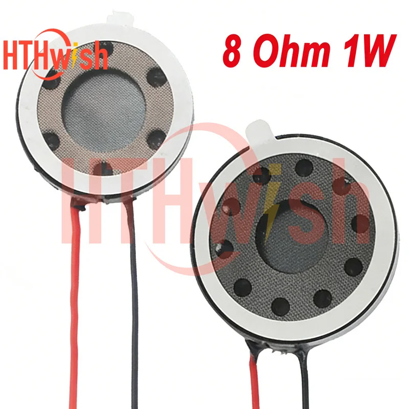 5pcs/lot Mini Round Speaker 8 Ohm 1W 13/18/20/23mm Small Audio Speaker for Smart Watch Doorbell DIY Projects