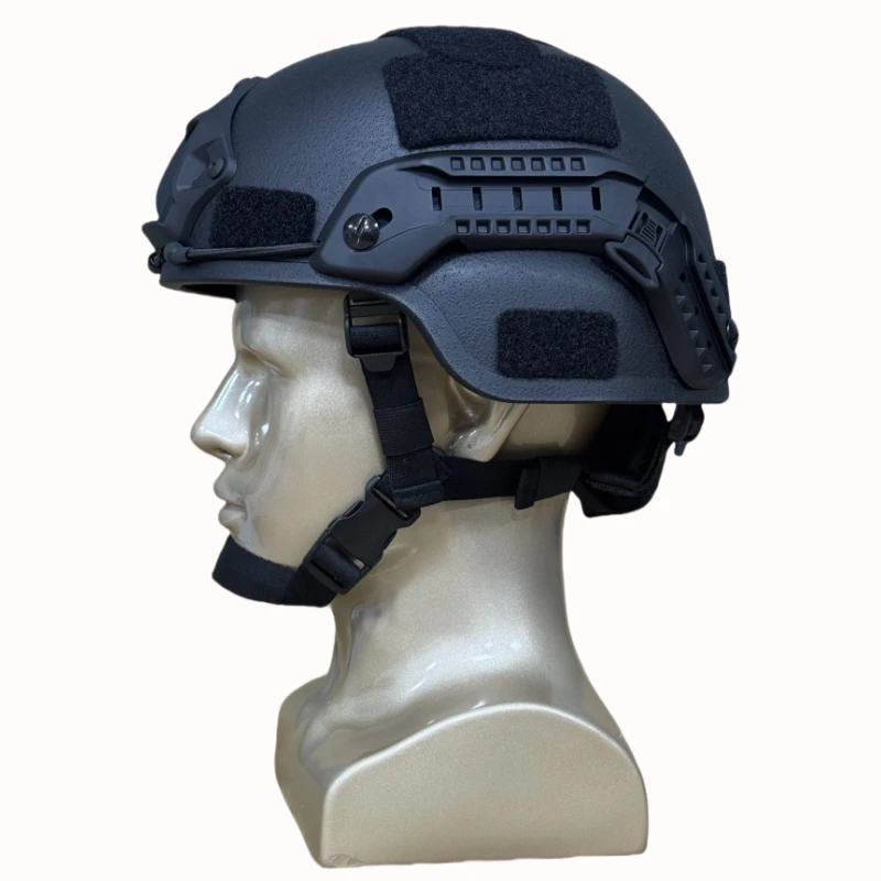 خوذة كرات الطلاء MICH2000 - خوذة مكافحة الشغب من الألياف الزجاجية المحسنة لتدريب المخيمات الخارجية وأغطية الرأس للحماية القتالية #2