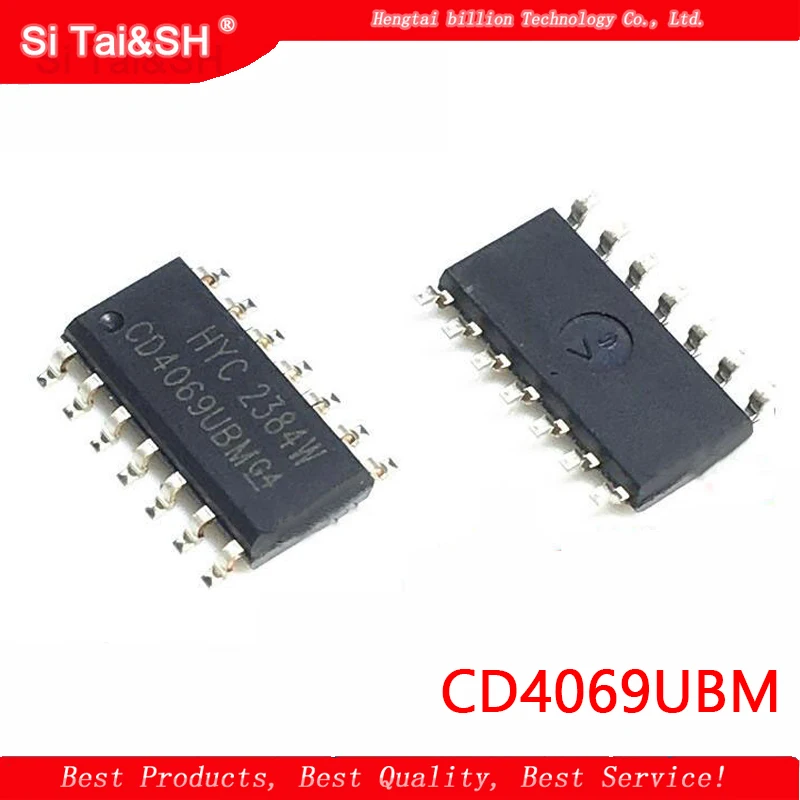 20 قطعة HEF4069UBT HEF4069 HCF4069 CD4069UBM HEF4069BT قذيفة مقاومة للماء #1