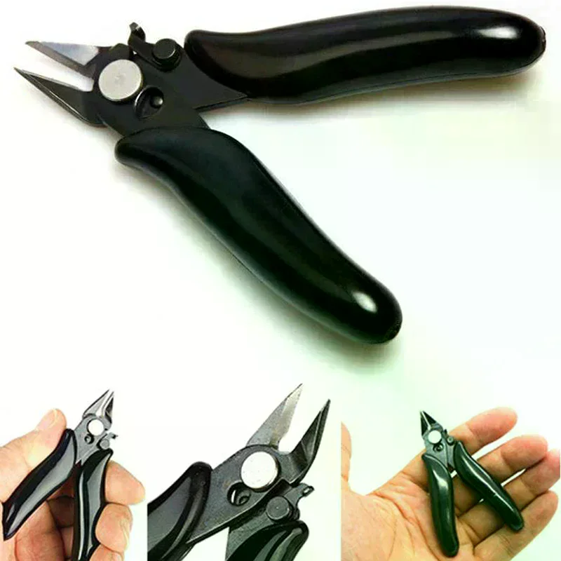 Diagonal Mini Plier Wire Cutters Electronic Wire Cable Cutter Hand Tool 3.5 Inch