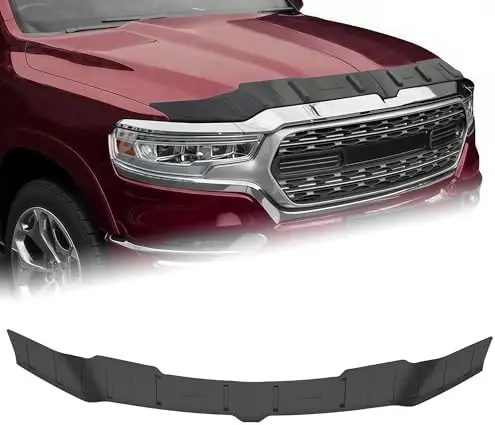 

Hood Protector for Ram 1500 2019-2025 | TPE Hood Shield & Deflector | Bug Guard for Ram 1500 (Not for Rebel/ )
