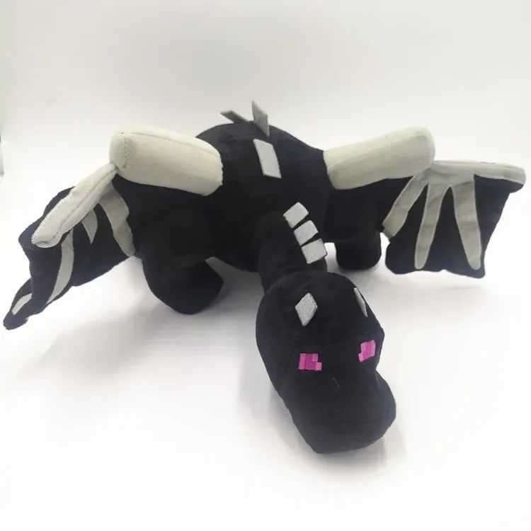 

60cm Game MC Ender Dragon Enderdragon Plush Toys Doll Black Ender Dragon Plush Soft Stuffed Animals Toys Gifts for Children Kids