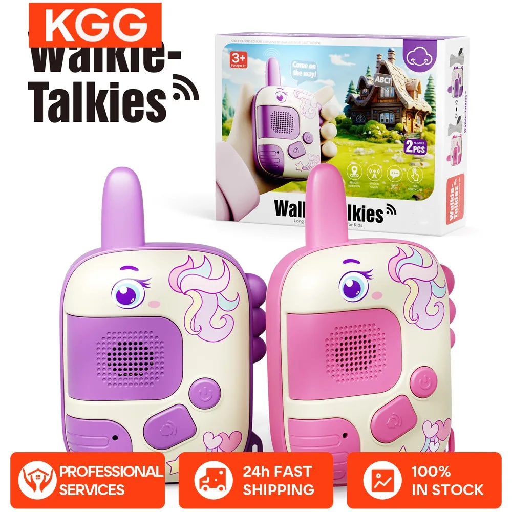 Talkie-walkie pour enfants, téléavertisseur portatif de 300M, Parent-enfant, télécommande extérieure sans fil, Communication intelligente, Puzzle, jouet cadeau