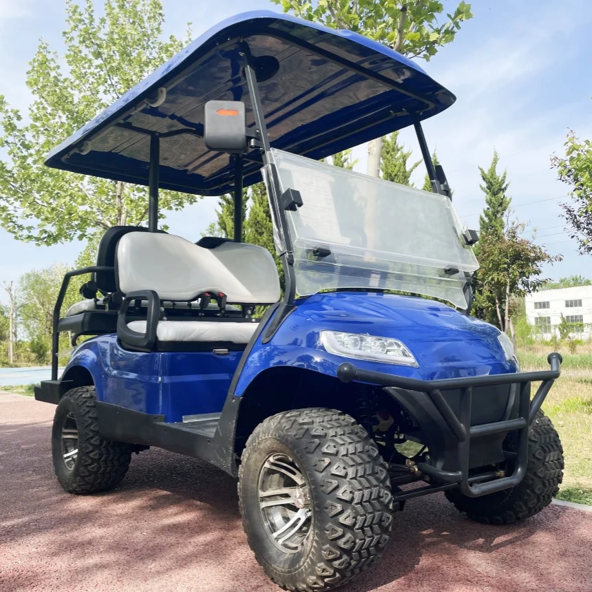 

4 Seater Lithium Battery Electric Bicycle Adults Scooter 48V 60V 4000W 2+2 Seater Electric Golf Cart Wholesale And Retail