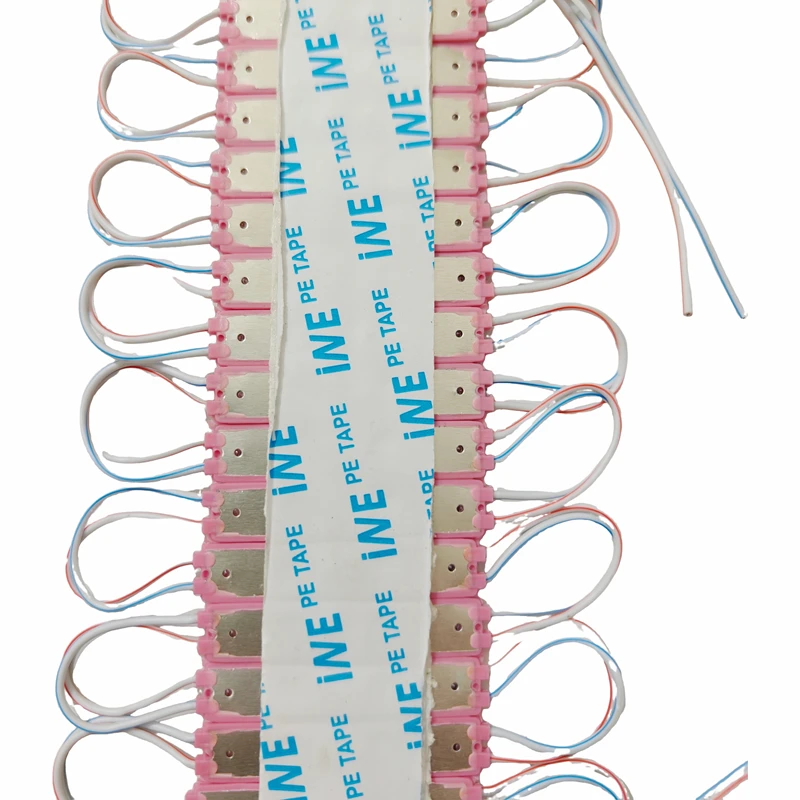 100PCS DC12V Injection Module 60*12MM with lens SMD 2835 1.5W Waterproof LED Back Light for sign channel letter