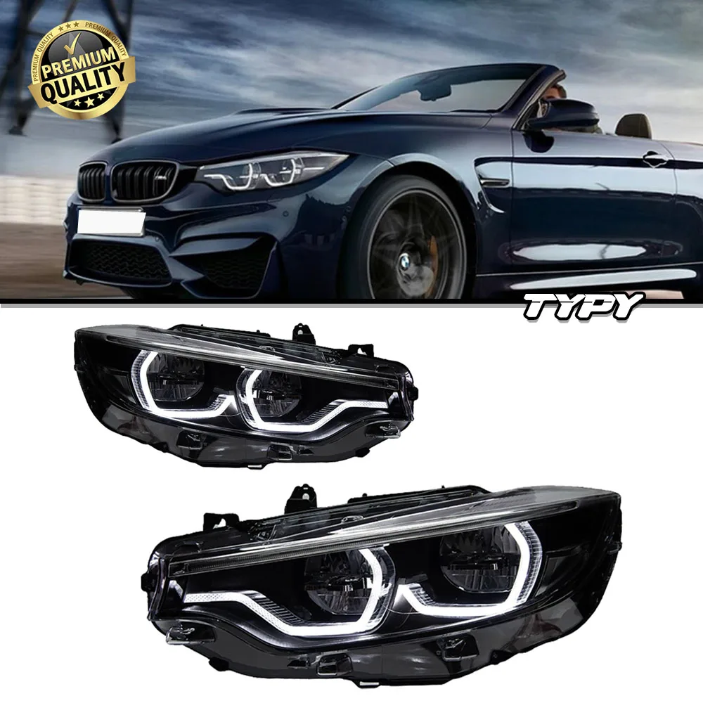 

TYPY Car Styling Headlight For BMW 4 Series F32 F36 LED Headlights 2013-2019 Head Lamp M4 Car Styling DRL Signal Projector Lens