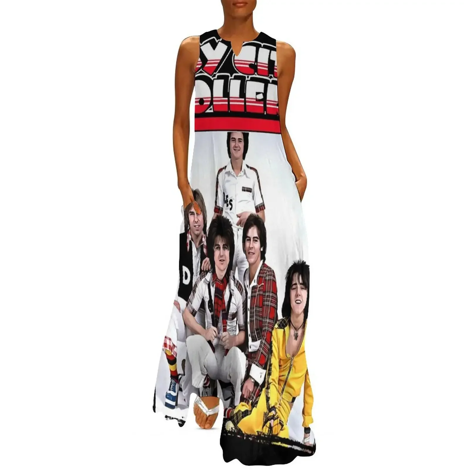 

Bay City Rollers Classic T-Shirt.png Long Dress luxury woman evening dress Women's clothing Dress