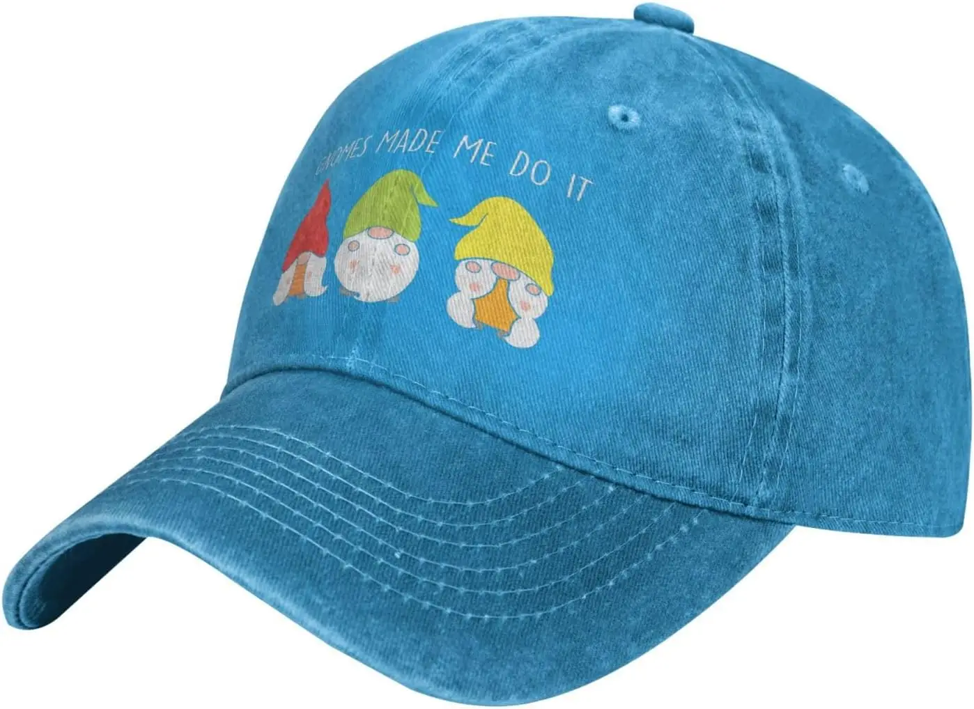 Gnomes Mades Me Do It Hat for Men Baseball Hat Trendy Hats