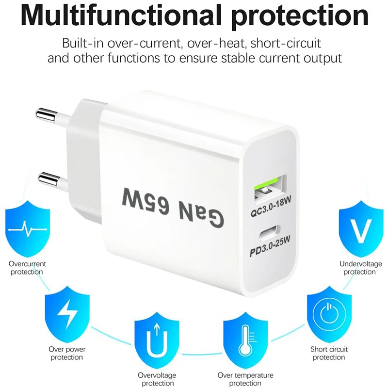 65W Usb Charger Pd …