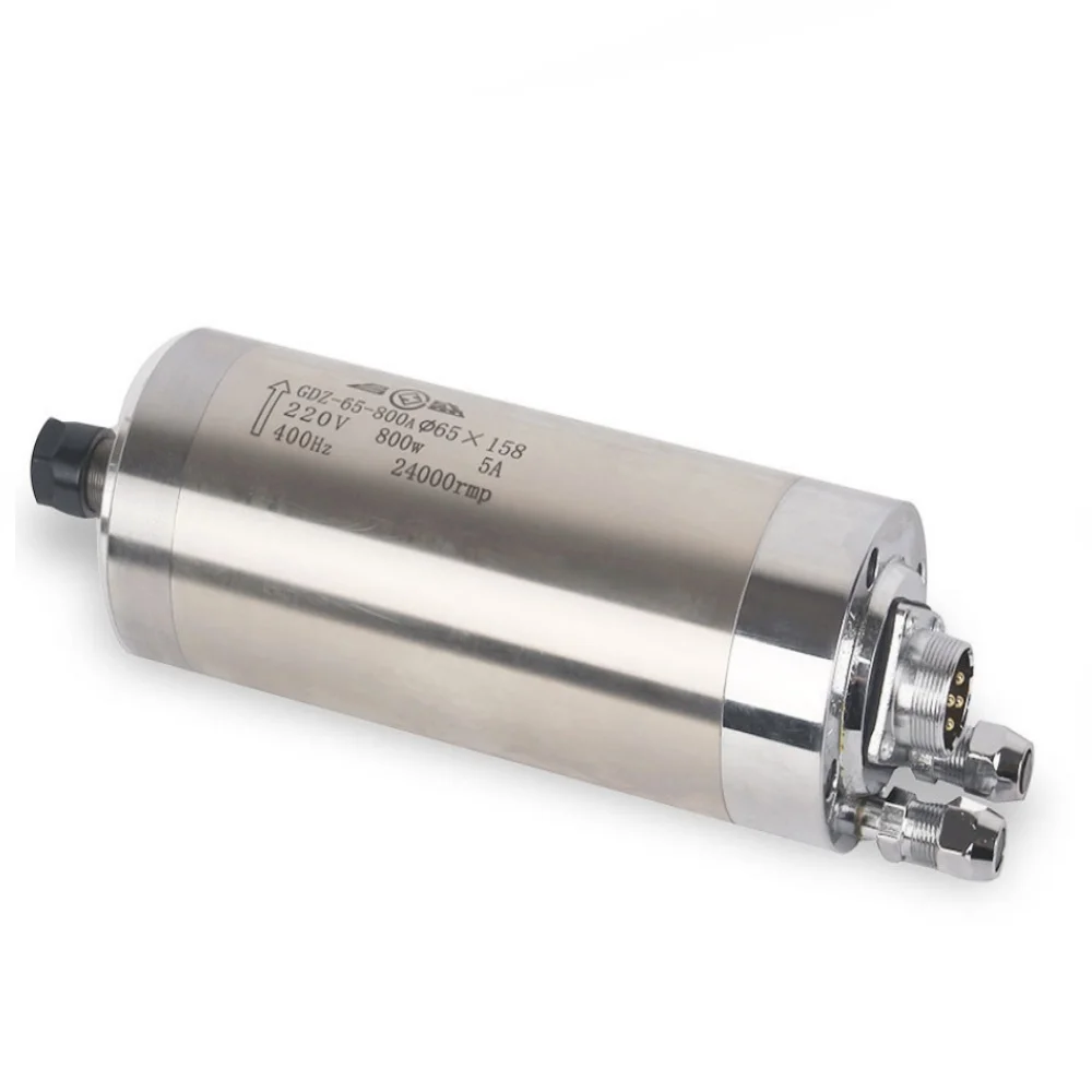 GDZ62-1.2 High RPM 60000RPM 1.2KW Water Cooled Spindle Motor for CNC Router