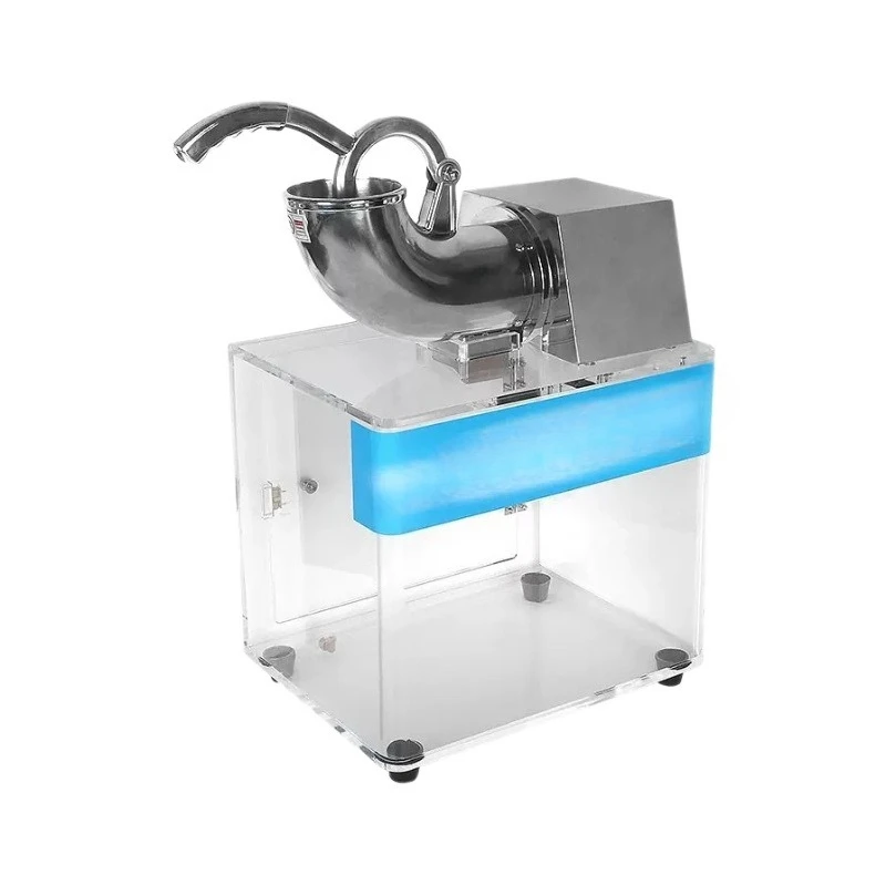 

Suitable for commercial high-power double-knife ice crusher SNOCONE acrylic box ICESHAVER