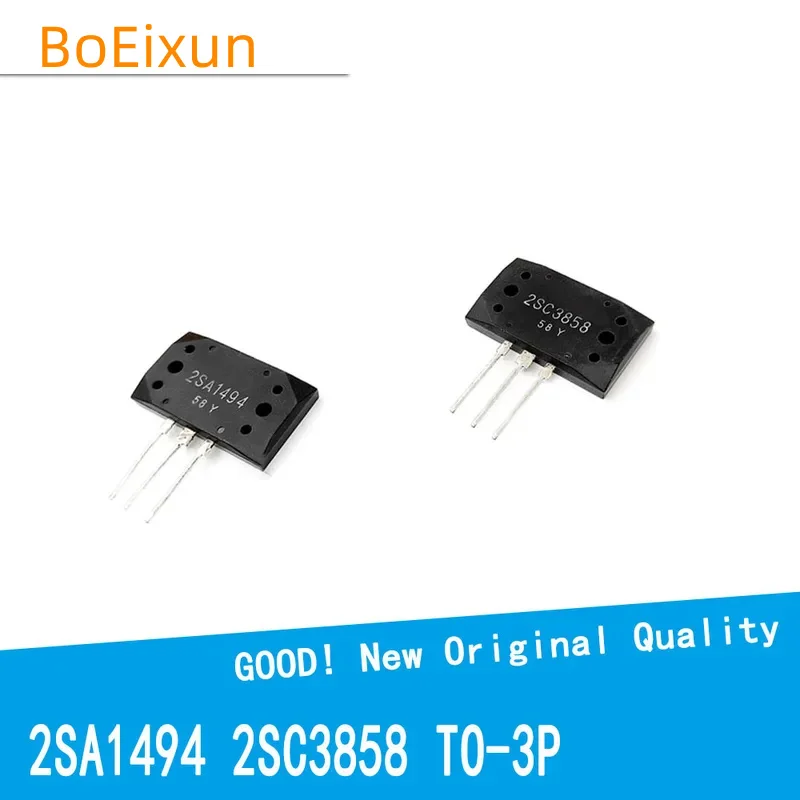 2SA1494 2SC3858 A1494 C3858 1494 3858 amplificador de Audio tubo de emparejamiento TO-3P nuevo Chipset de buena calidad