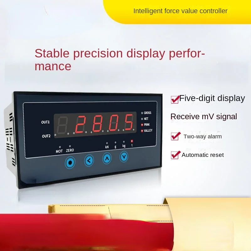 Weighing display instrument controller, weighing sensor