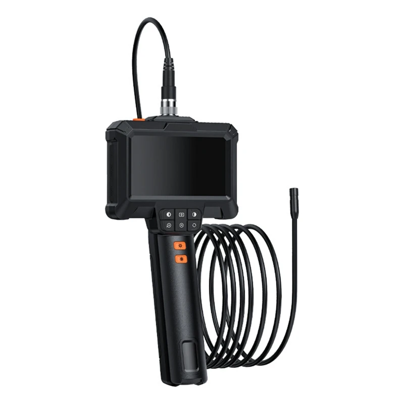 

Endoscope Camera With Light-Borescope With 4.3 Inch LCD Screen & 8 Adjustable LED Lights,Inspection Camera Snake Camera