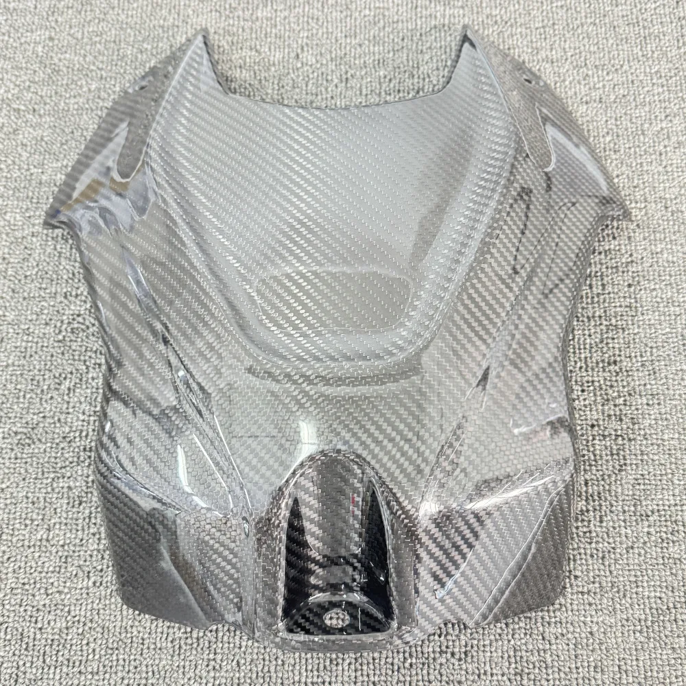 For BMW S1000RR S1000R Carbon Fiber Fuel Tank Protective Cover Fairing Shell Motorcycle Styling Accessory Modification
