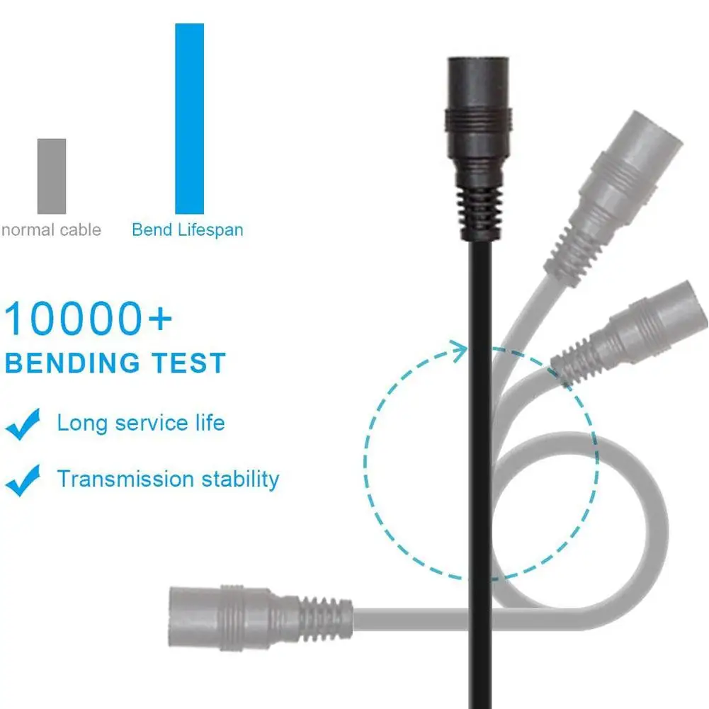 Cable de alimentación USB a DC de 5V a 12V, adaptador de ordenador, accesorios de Audio para coche