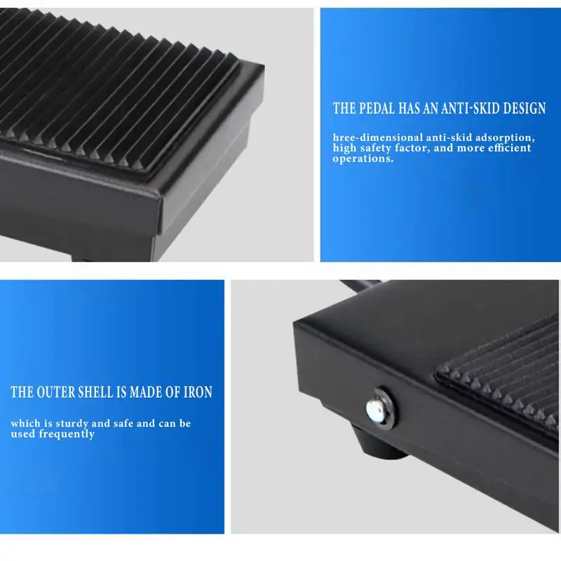 القدم تعمل دواسة تحكم زر القدم مع سلك عدم الانزلاق RV دواسة كهربائية زر تمديد الحبل جهد ل #4