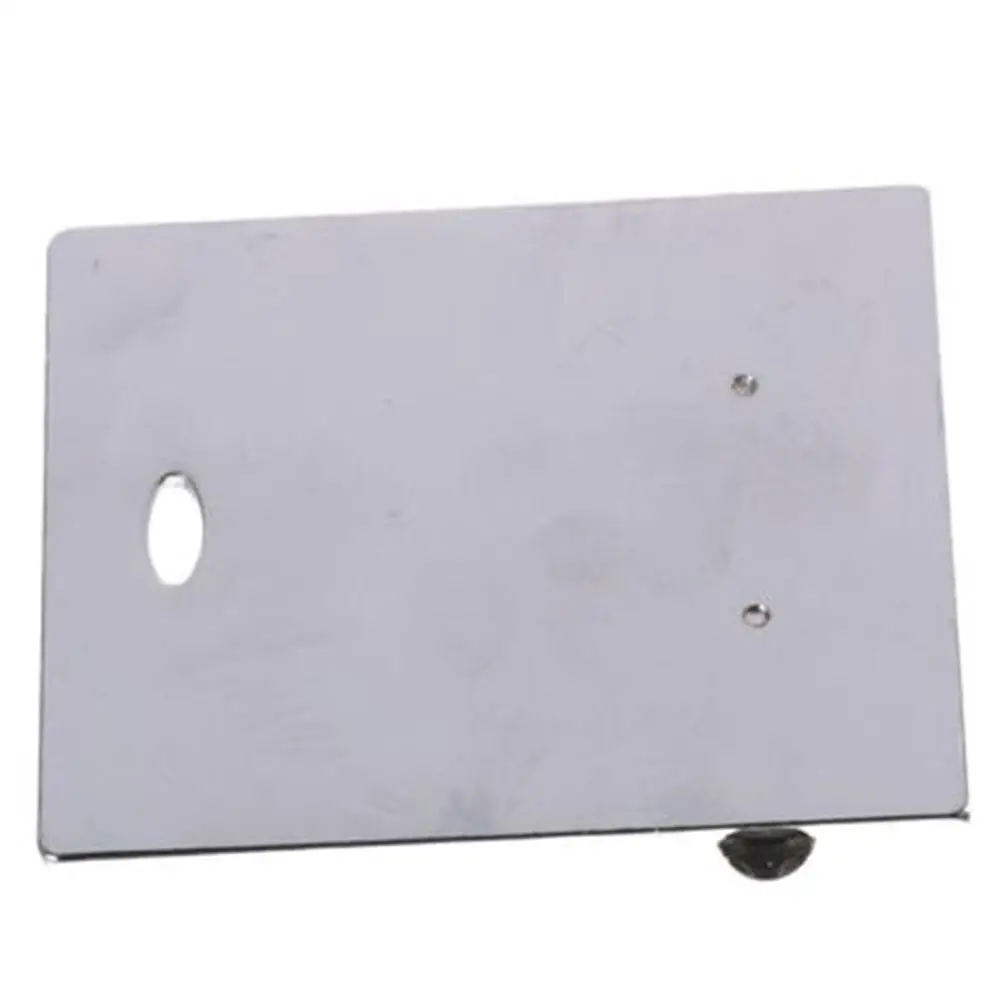 3Pcs Bobbin Case Replacement Silver Spool Pin Plate Steel 7.2*6.3cm Bobbin Boat Bobbin Cover Plate for Sewing Machine