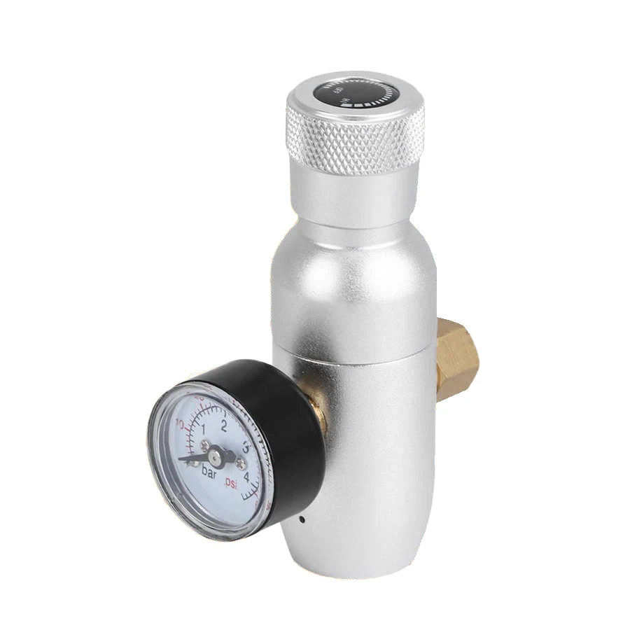 DEM DR027A Homebrew Regulated CO2 Charger Beer Mini Co2 Keg Charger Regulator Beer Mini Co2 Regulator