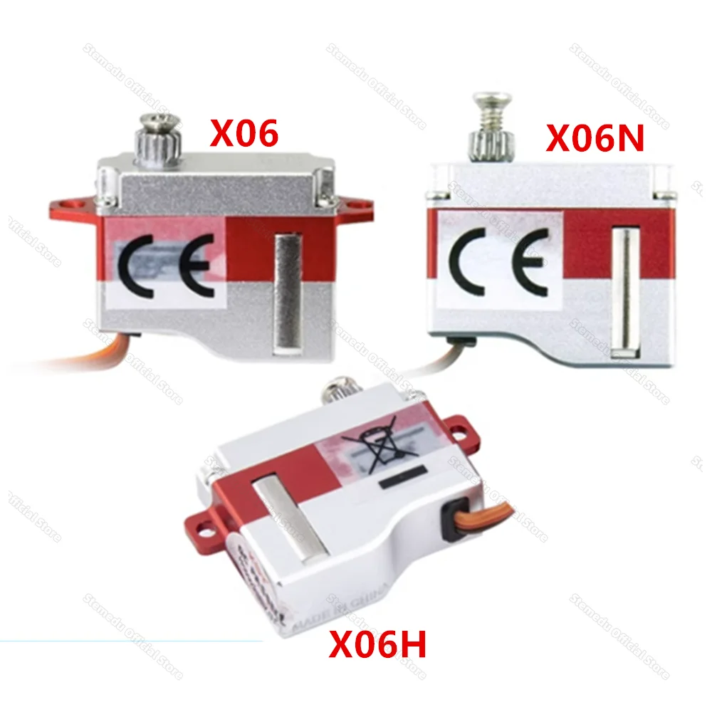 

KST X06 X06H X06N 1.8kg Torque HV Micro Digital Metal Gear Glider Coreless Servo Motor for High Performance RC Gliders