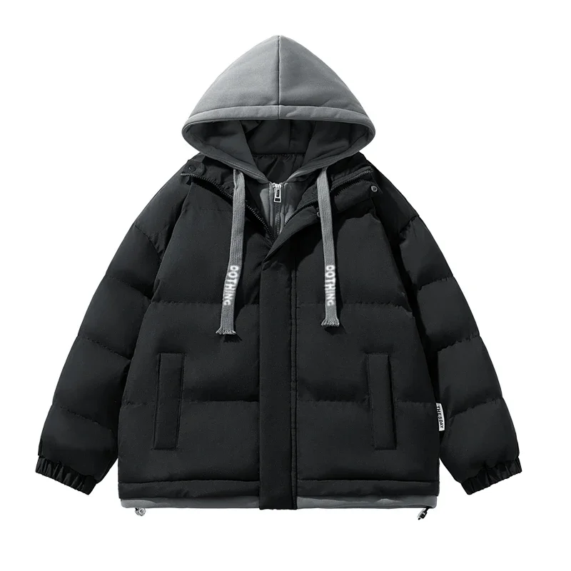 New Winter High-quality Fashion Trend Windproof Cotton Jacket Versatile Breathable Men's Sports Leisure High-quality Warm Jacket