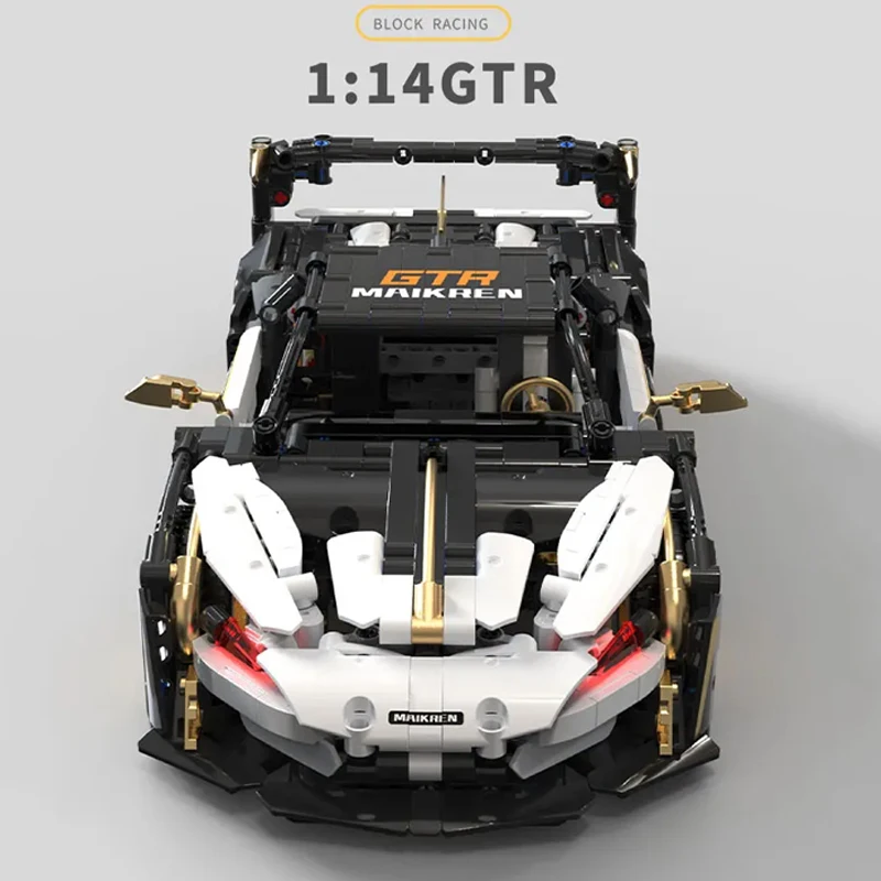 Blocchi tecnici da corsa Sport Car Velocità Modello di veicolo Città Meccanico Super Mattoni Puzzle Giocattoli Regalo per adulti