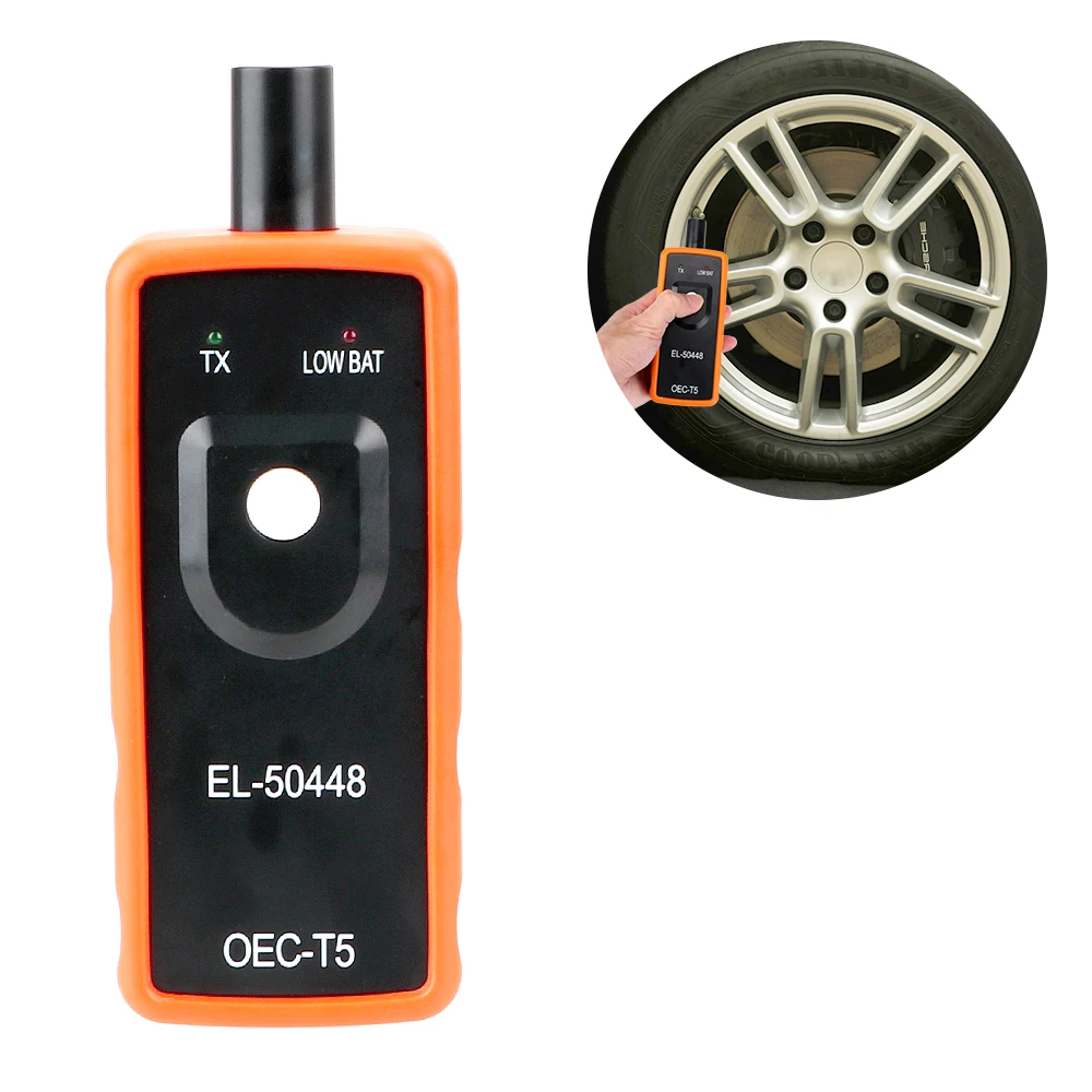 OEC-T5 EL50448 Reset TPMS narzędzie dla Opel GM Chevrolet Cruze pojazdy Test monitorowanie ciśnienia w oponach samochodowych System Tester akcesoria