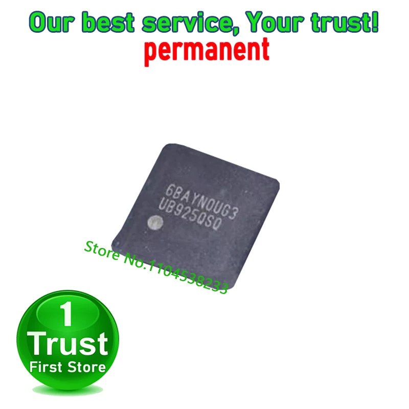 UB925QSQ USB3320C-EZK-TR 1-5PCS/LOT USB5537BAKZ4  QFN Trust First   in stock