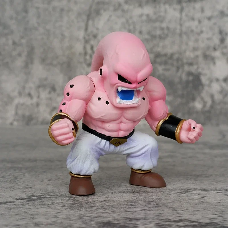 Figura de Anime de Dragon Ball, Buu Majin, estatua Gk de Pvc, modelo de muñeca de colección, decoración de habitación, juguetes de escritorio, regalos, 10cm