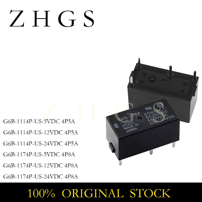 5Pcs G6B-1114P-Us-5… - image