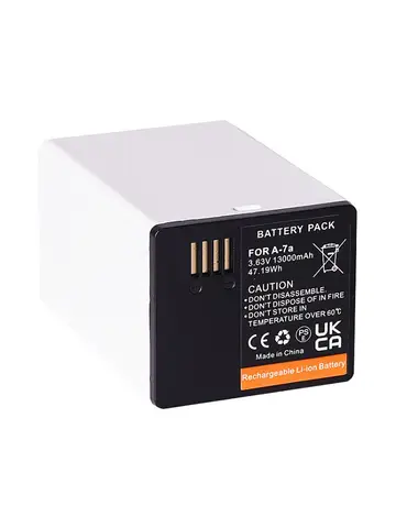 3.63V 13000mAh Battery for Arlo A-7a Pro 3 XL Pro 4 XL Monitoring Camera Battery Floodlight Cameras Rechargeable Battery