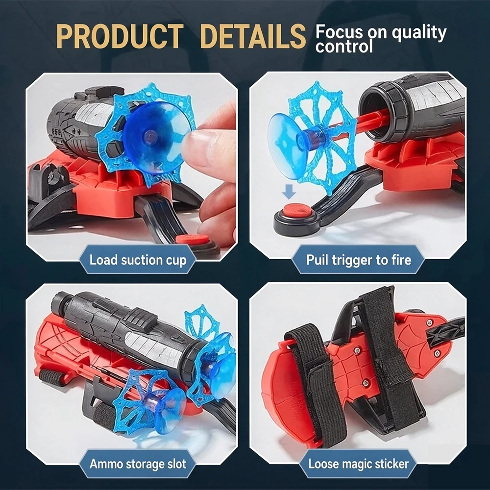 Miles Morales Spider-Man Cosplay Mask & Glove Set — detail image 3