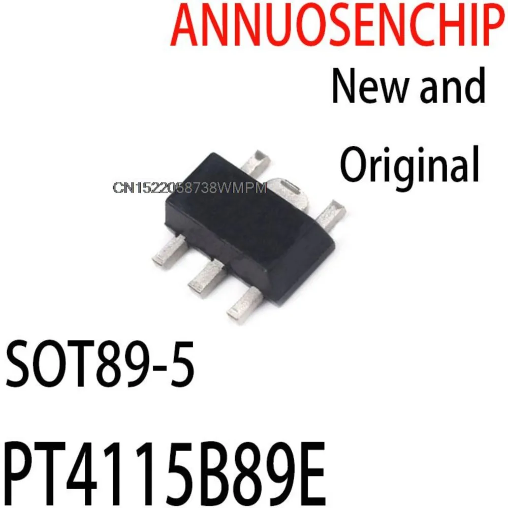 100PCS New and Original PT4115 PT4115B 4115B89E 4115 HOT SALE NEW ORIGINAL IC chip SOT89-5  PT4115B89E