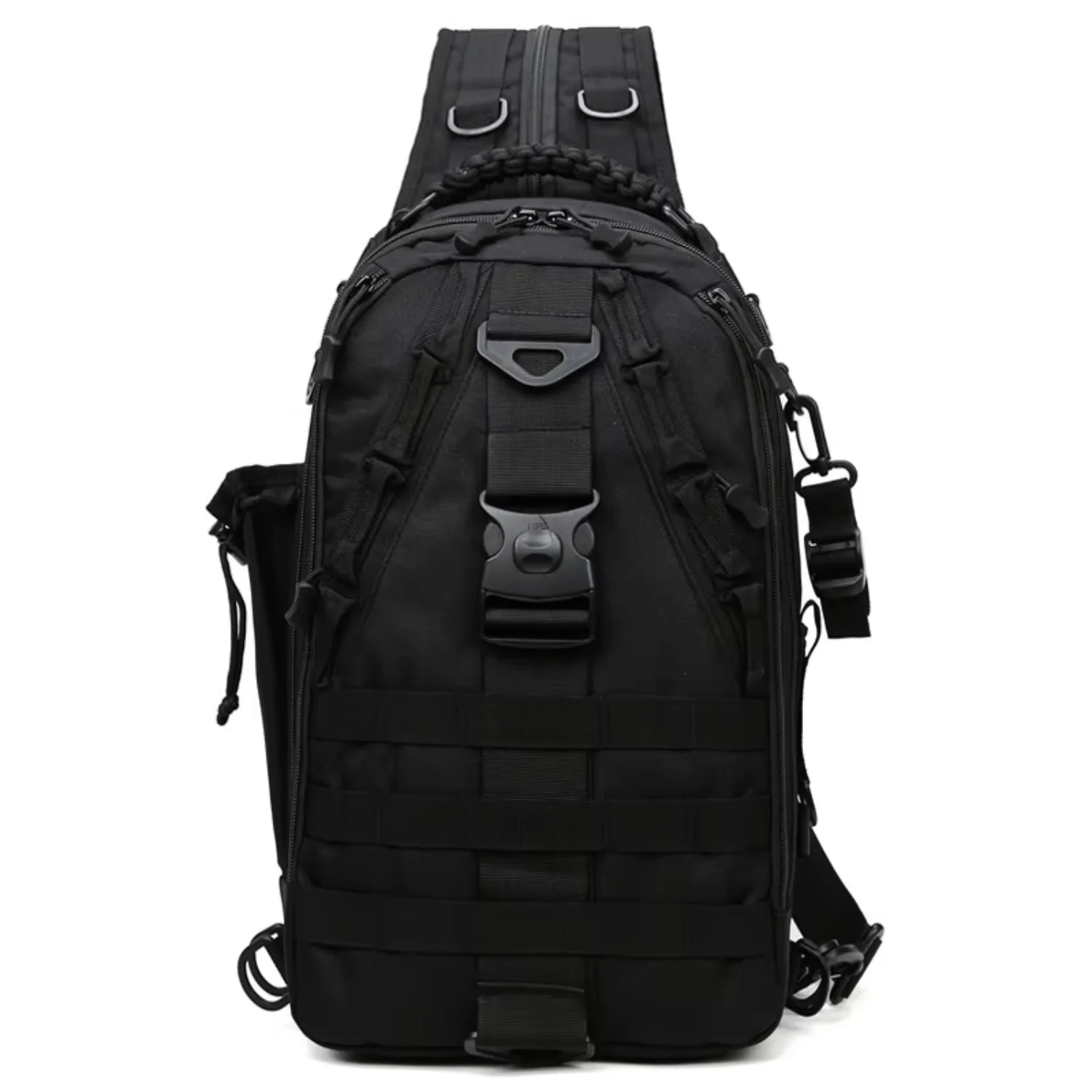 

Tactical backpack multi-functional outdoor camouflage design mountaineering essential travel shoulder and chest both use Twice