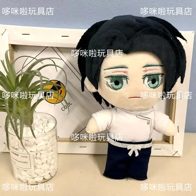 20CMアニメ呪術廻戦のゆうじいとだり、すぐるいとだり、めぐみふしがるのぬいぐるみセット、ファンコレクションや誕生日プレゼントに最適な綿製おもちゃ