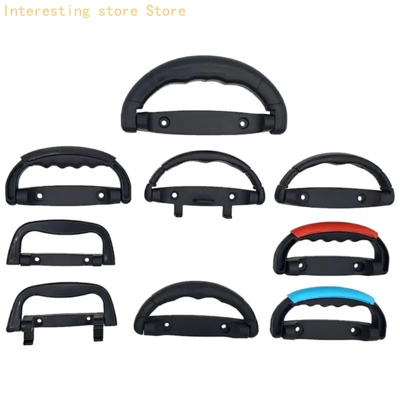 55KC Ergonomic Plastic Handle Replacement for Travel Bags Speaker Equipment Case and Storage Containers AntiSlip Design